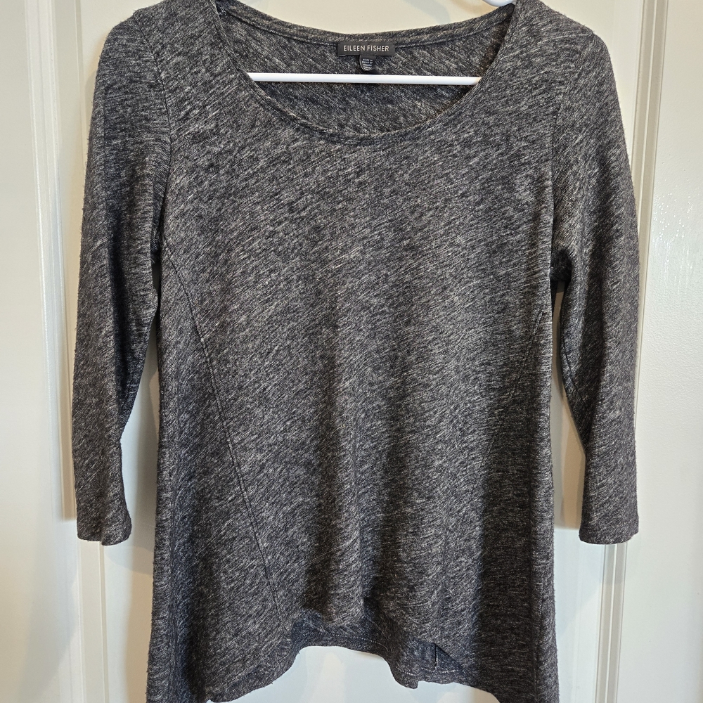 Eileen Fisher Women's Gray Top